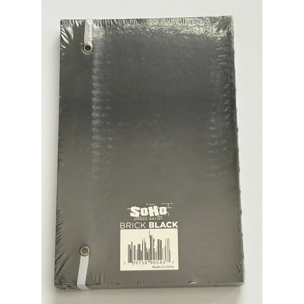 SoHo Urban Artist Brick Sketchbook Journals for Sketching 150 gsm, 80 sht 3 pk